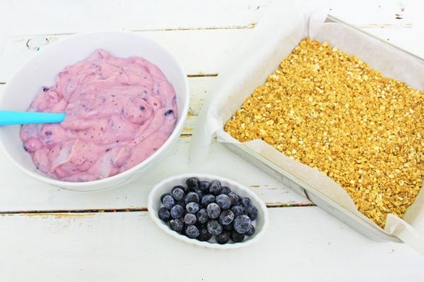 greek yogurt oatmeal bars