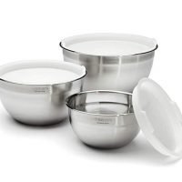 Stainless Steel Mixing Bowls with Lids