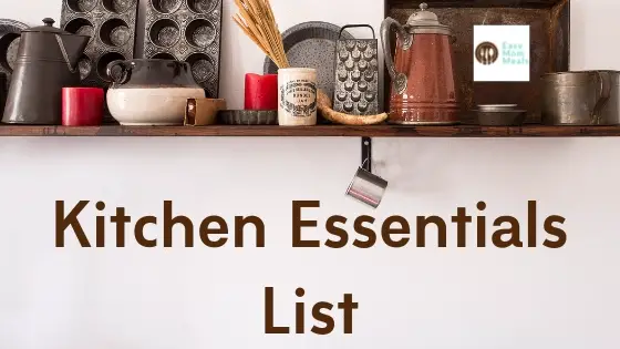 kitchen essentials
