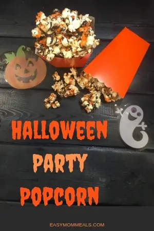 Halloween party popcorn