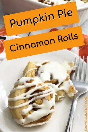 pumpkin pie cinnamon rolls