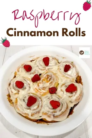raspberry cinnamon rolls