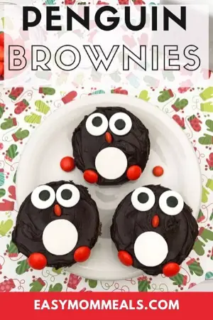 Penguin brownies