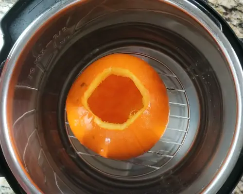 pumpkin inside instant pot