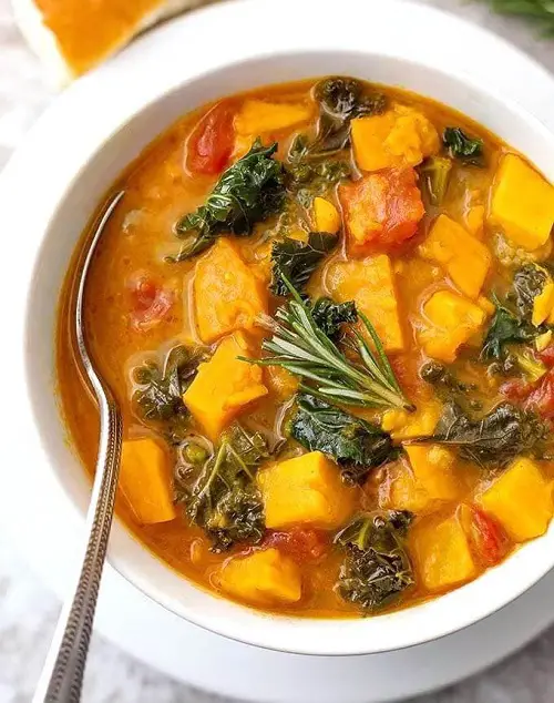 sweet potato kale soup