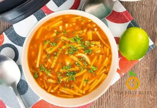 mexican noodles soup