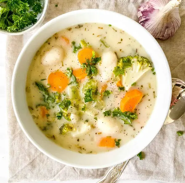 vegetarian gnocchi soup
